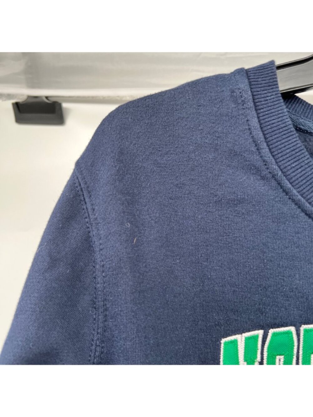 Colosseum Athletics Navy Blue Notre Dame Sweatshirt Womens Size XL - Picture 4 of 10